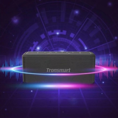 Tronsmart Tronsmart Element Mega Pro 60 W wodoodporny (IPX5) bezprzewodowy głośnik Bluetooth 5.0 SoundPulse® czarny Tronsmart Tronsmart Element Mega Pro 60 W wodoodporny (IPX5) bezprzewodowy głośnik Bluetooth 5.0 SoundPulse® czarny