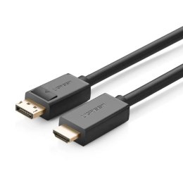 UGreen Jednokierunkowy kabel UGREEN z DisplayPort na HDMI 4K 30 Hz 32 AWG 2 m czarny (DP101 10202)