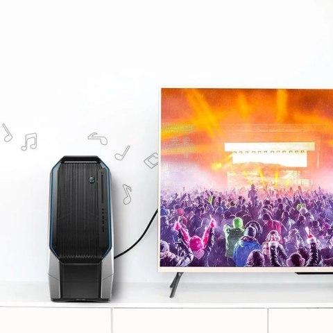 UGreen Jednokierunkowy kabel UGREEN z DisplayPort na HDMI 4K 30 Hz 32 AWG 2 m czarny (DP101 10202) UGreen Jednokierunkowy kabel UGREEN z DisplayPort na HDMI 4K 30 Hz 32 AWG 2 m czarny (DP101 10202)
