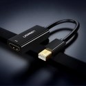 UGreen Kabel UGREEN adapter przejściówka FHD (1080p) HDMI (żeński) - Mini DisplayPort (męski - Thunderbolt 2.0) biały (MD112 10460)