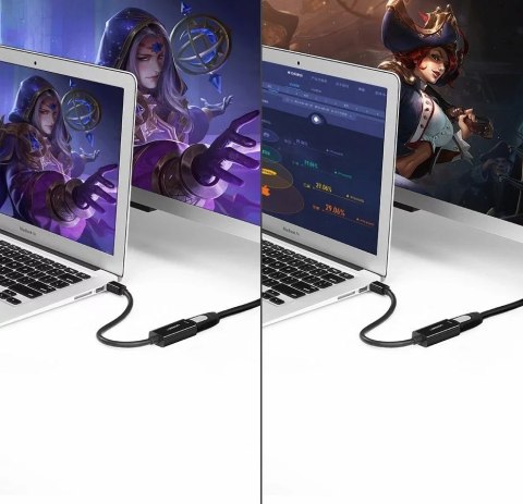 UGreen Kabel UGREEN adapter przejściówka FHD (1080p) HDMI (żeński) - Mini DisplayPort (męski - Thunderbolt 2.0) biały (MD112 10460) UGreen Kabel UGREEN adapter przejściówka FHD (1080p) HDMI (żeński) - Mini DisplayPort (męski - Thunderbolt 2.0) biały (MD112 10460)