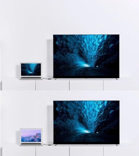 UGreen Przejściówka UGREEN kabel przewód z DisplayPort (męski) na HDMI (żeński) (jednokierunkowy) 1080P 60Hz 12bit czarny (40362) UGreen Przejściówka UGREEN kabel przewód z DisplayPort (męski) na HDMI (żeński) (jednokierunkowy) 1080P 60Hz 12bit czarny (40362)