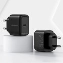 UGreen Ugreen ładowarka sieciowa USB Typ C 25W Power Delivery + kabel USB Typ C 2m czarny (50581)