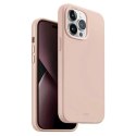 UNIQ Etui UNIQ etui Lino do iPhone 14 Pro Max 6,7" różowy/pink blush