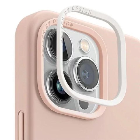 UNIQ Etui UNIQ etui Lino do iPhone 14 Pro Max 6,7" różowy/pink blush UNIQ Etui UNIQ etui Lino do iPhone 14 Pro Max 6,7" różowy/pink blush