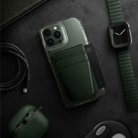 UNIQ UNIQ etui Combat iPhone 13 Pro Max 6,7" zielony/green UNIQ UNIQ etui Combat iPhone 13 Pro Max 6,7" zielony/green