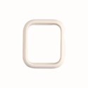 UNIQ UNIQ etui Lino Apple Watch Series 4/5/6/SE 44mm. biały/dove white