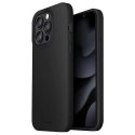 UNIQ UNIQ etui Lino iPhone 13 Pro / 13 6,1" czarny/ink black