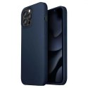 UNIQ UNIQ etui Lino iPhone 13 Pro Max 6,7" niebieski/marine blue