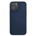 UNIQ UNIQ etui Lino iPhone 13 Pro Max 6,7" niebieski/marine blue