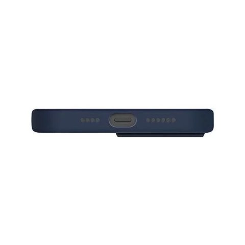 UNIQ UNIQ etui Lino iPhone 13 Pro Max 6,7" niebieski/marine blue UNIQ UNIQ etui Lino iPhone 13 Pro Max 6,7" niebieski/marine blue