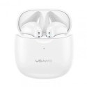 Usams Słuchawki Bluetooth 5.0 USAMS TWS IA series bezprzewodowe czarny/black BHUIA01 (US-IA04)