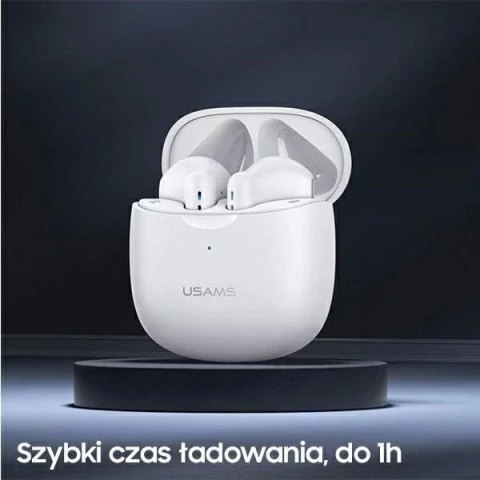 Usams Słuchawki Bluetooth 5.0 USAMS TWS IA series bezprzewodowe czarny/black BHUIA01 (US-IA04) Usams Słuchawki Bluetooth 5.0 USAMS TWS IA series bezprzewodowe czarny/black BHUIA01 (US-IA04)