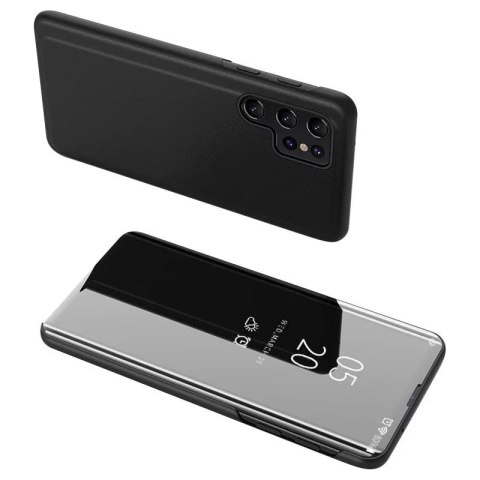 4kom.pl Etui Clear View Case do Samsung Galaxy S23 Ultra pokrowiec z klapką czarne 4kom.pl Etui Clear View Case do Samsung Galaxy S23 Ultra pokrowiec z klapką czarne