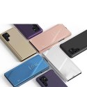 4kom.pl Etui Clear View Case do Samsung Galaxy S23 Ultra pokrowiec z klapką czarne