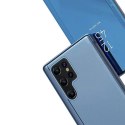 4kom.pl Etui Clear View Case do Samsung Galaxy S23 Ultra pokrowiec z klapką czarne