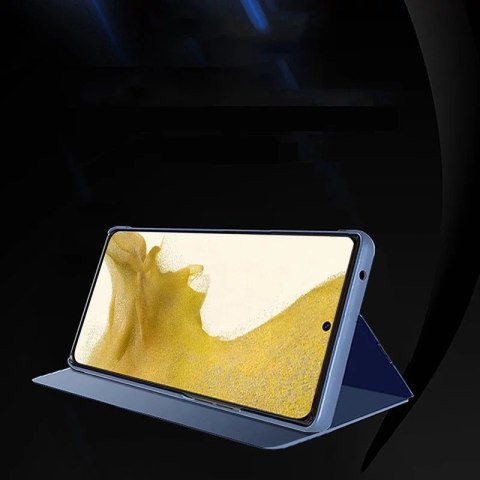 4kom.pl Etui Clear View Case do Samsung Galaxy S23 pokrowiec z klapką niebieskie 4kom.pl Etui Clear View Case do Samsung Galaxy S23 pokrowiec z klapką niebieskie