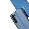 4kom.pl Etui Clear View Case do Samsung Galaxy S23 pokrowiec z klapką różowe