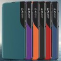 4kom.pl Etui Eco Leather View Case do Samsung Galaxy S23 z klapką podstawka niebieskie