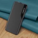 4kom.pl Etui Eco Leather View Case do Samsung Galaxy S23 z klapką podstawka niebieskie