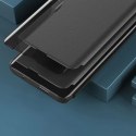 4kom.pl Etui Eco Leather View Case do Samsung Galaxy S23 z klapką podstawka niebieskie