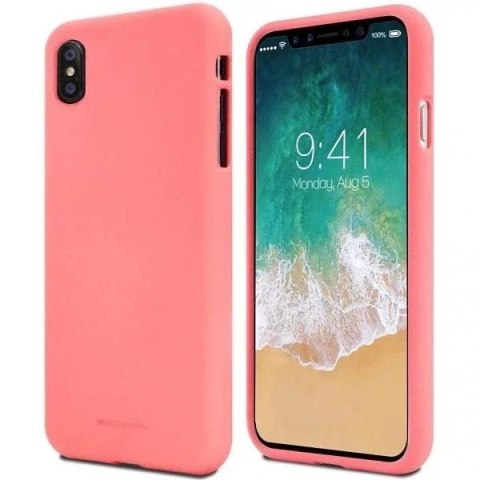 4kom.pl Etui na telefon Mercury Soft do iPhone 12/12 Pro różowy/pink 4kom.pl Etui na telefon Mercury Soft do iPhone 12/12 Pro różowy/pink