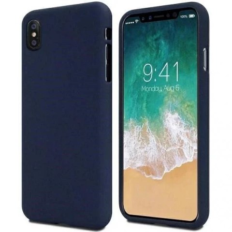 4kom.pl Etui na telefon Mercury Soft do iPhone 13 niebieski/midnight blue 4kom.pl Etui na telefon Mercury Soft do iPhone 13 niebieski/midnight blue