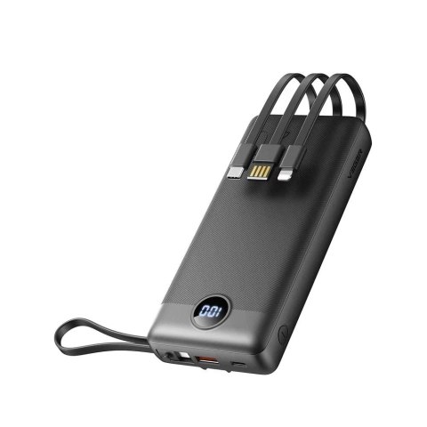 4kom.pl Powerbank Bateria zewnętrzna (POWER BANK) VEGER C20 - 20 000mAh (Micro + Typ C + Lightning 8-pin) czarny W2047 4kom.pl Powerbank Bateria zewnętrzna (POWER BANK) VEGER C20 - 20 000mAh (Micro + Typ C + Lightning 8-pin) czarny W2047