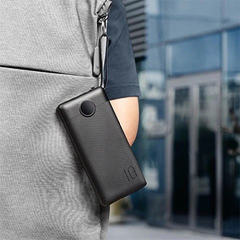 4kom.pl Powerbank Bateria zewnętrzna (POWER BANK) VEGER C20 - 20 000mAh (Micro + Typ C + Lightning 8-pin) czarny W2047 4kom.pl Powerbank Bateria zewnętrzna (POWER BANK) VEGER C20 - 20 000mAh (Micro + Typ C + Lightning 8-pin) czarny W2047