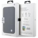 BMW Etui BMW BMBKP14L22RDPK do Apple iPhone 14 Pro 6,1" bookcase Leather Textured&Stripe