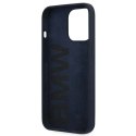 BMW Etui na telefon BMW BMHCP13XSILNA do Apple iPhone 13 Pro Max 6,7" granatowy/navy hardcase Silicone Signature
