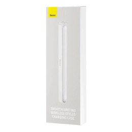 Baseus Etui z ładowarką indukcyjną dla rysika Baseus Smooth Writing Stylus (biały)