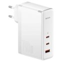 Baseus Ładowarka sieciowa Baseus GaN5 Pro 2xUSB-C + USB, 140W (biała)