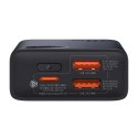Baseus Powerbank Baseus Adaman2 10000mAh, 2xUSB, USB-C, 30W (czarny)