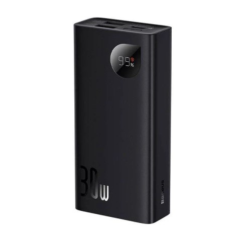 Baseus Powerbank Baseus Adaman2 10000mAh, 2xUSB, USB-C, 30W (czarny) Baseus Powerbank Baseus Adaman2 10000mAh, 2xUSB, USB-C, 30W (czarny)