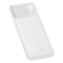Baseus Powerbank z szybkim ładowaniem Baseus Bipow 10000mAh 20W biały (Overseas Edition) + kabel USB-A - Micro USB 0.25m biały (PPBD050