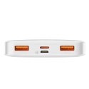 Baseus Powerbank z szybkim ładowaniem Baseus Bipow 10000mAh 20W biały (Overseas Edition) + kabel USB-A - Micro USB 0.25m biały (PPBD050