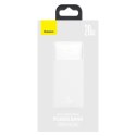 Baseus Powerbank z szybkim ładowaniem Baseus Bipow 10000mAh 20W biały (Overseas Edition) + kabel USB-A - Micro USB 0.25m biały (PPBD050