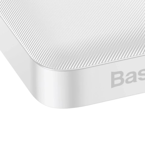 Baseus Powerbank z szybkim ładowaniem Baseus Bipow 10000mAh 20W biały (Overseas Edition) + kabel USB-A - Micro USB 0.25m biały (PPBD050 Baseus Powerbank z szybkim ładowaniem Baseus Bipow 10000mAh 20W biały (Overseas Edition) + kabel USB-A - Micro USB 0.25m biały (PPBD050