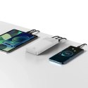 Baseus Powerbank z szybkim ładowaniem Baseus Bipow 10000mAh 20W biały (Overseas Edition) + kabel USB-A - Micro USB 0.25m biały (PPBD050