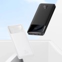 Baseus Powerbank z szybkim ładowaniem Baseus Bipow 10000mAh 20W biały (Overseas Edition) + kabel USB-A - Micro USB 0.25m biały (PPBD050