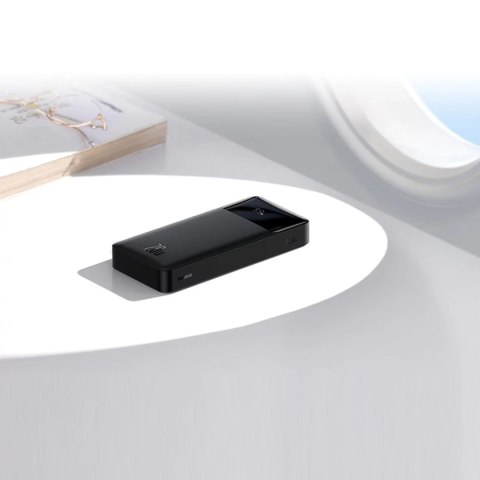 Baseus Powerbank z szybkim ładowaniem Baseus Bipow 10000mAh 20W biały (Overseas Edition) + kabel USB-A - Micro USB 0.25m biały (PPBD050 Baseus Powerbank z szybkim ładowaniem Baseus Bipow 10000mAh 20W biały (Overseas Edition) + kabel USB-A - Micro USB 0.25m biały (PPBD050