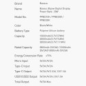 Baseus Powerbank z szybkim ładowaniem Baseus Bipow 10000mAh 20W biały (Overseas Edition) + kabel USB-A - Micro USB 0.25m biały (PPBD050