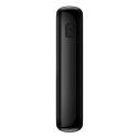 Baseus Powerbank z szybkim ładowaniem Baseus Qpow Digital Display 10000mAh 22,5W QC/PD/SCP/FCP z wbudowanym kablem USB-C czarny
