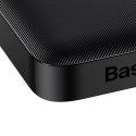 Baseus Powerbank z wyświetlaczem Baseus Bipow 10000mAh 15W czarny (Overseas Edition) + kabel USB-A - Micro USB 0.25m czarny (PPBD050001
