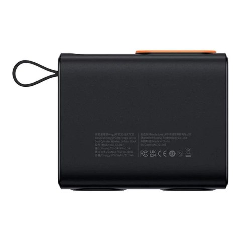 Baseus Przenośny kompresor Baseus Mega EnergyPump Series, 6000 mAh z latarką Baseus Przenośny kompresor Baseus Mega EnergyPump Series, 6000 mAh z latarką