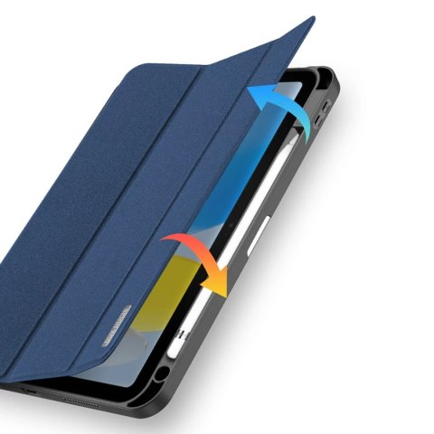 Dux Ducis Dux Ducis Domo etui iPad 11" 2025 (11gen.) / 10.9'' 2022 (10gen.) pokrowiec smart cover podstawka niebieskie Dux Ducis Dux Ducis Domo etui iPad 11" 2025 (11gen.) / 10.9'' 2022 (10gen.) pokrowiec smart cover podstawka niebieskie