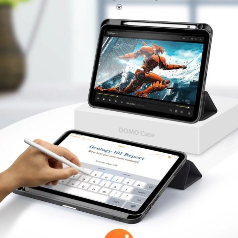 Dux Ducis Dux Ducis Domo etui iPad 11" 2025 (11gen.) / 10.9'' 2022 (10gen.) pokrowiec smart cover podstawka niebieskie Dux Ducis Dux Ducis Domo etui iPad 11" 2025 (11gen.) / 10.9'' 2022 (10gen.) pokrowiec smart cover podstawka niebieskie