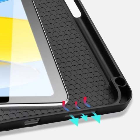 Dux Ducis Dux Ducis Domo etui iPad 11" 2025 (11gen.) / 10.9'' 2022 (10gen.) pokrowiec smart cover podstawka niebieskie Dux Ducis Dux Ducis Domo etui iPad 11" 2025 (11gen.) / 10.9'' 2022 (10gen.) pokrowiec smart cover podstawka niebieskie