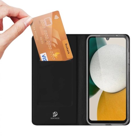 Dux Ducis Dux Ducis Skin Pro etui do Samsung Galaxy A34 5G pokrowiec z klapką portfel na kartę podstawka czarne Dux Ducis Dux Ducis Skin Pro etui do Samsung Galaxy A34 5G pokrowiec z klapką portfel na kartę podstawka czarne